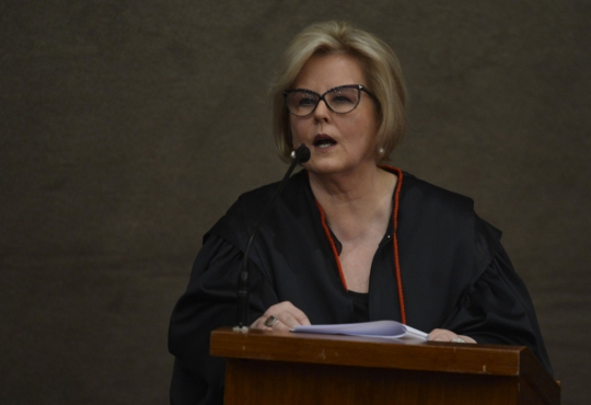 A presidente do Supremo Tribunal Federal (STF), ministra Rosa Weber