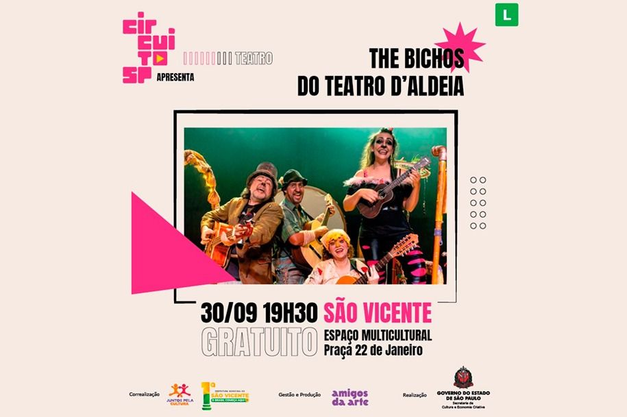 Essa sessão compõe o programa estadual Juntos pela Cultura