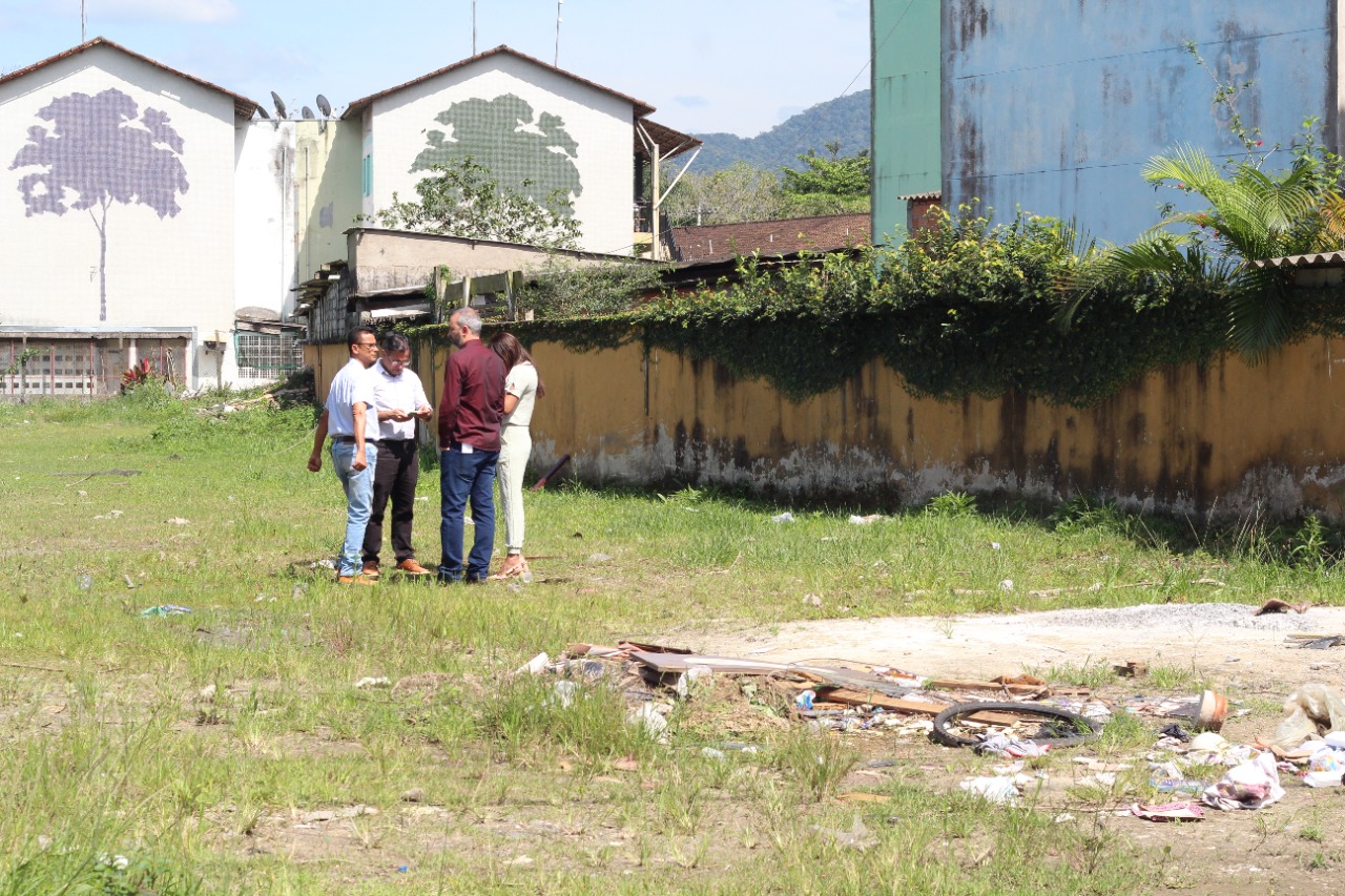 A nova praça terá um tamanho de 1363m²