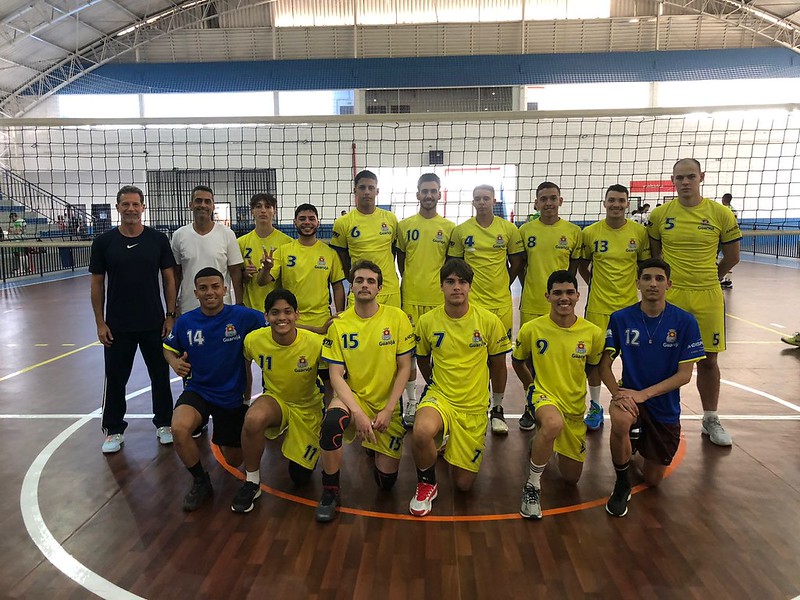 Volei masculino de Guarujá - Jogos Regionais