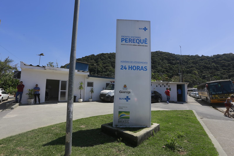 O PS Perequê é um equipamento de Urgência e Emergência e funciona 24 horas
