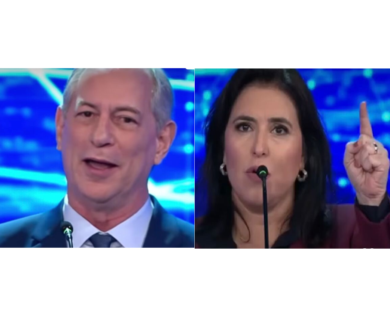 Ambos são os candidatos com mais força que restaram da chamada terceira via