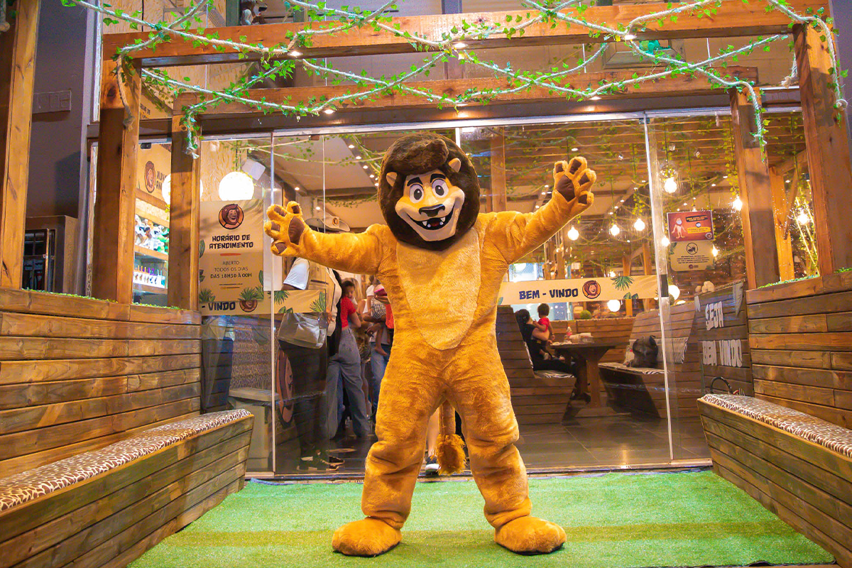 O restaurante temático Mundo Animal terá uma nova unidade na Região
