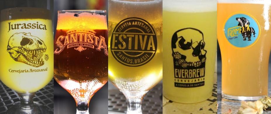 Com marcas locais ganhando o mundo, Santos lança Rota da Cerveja Artesanal