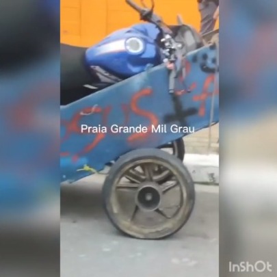 Ação acabou chamando a atenção de populares, que acionaram a Polícia Militar