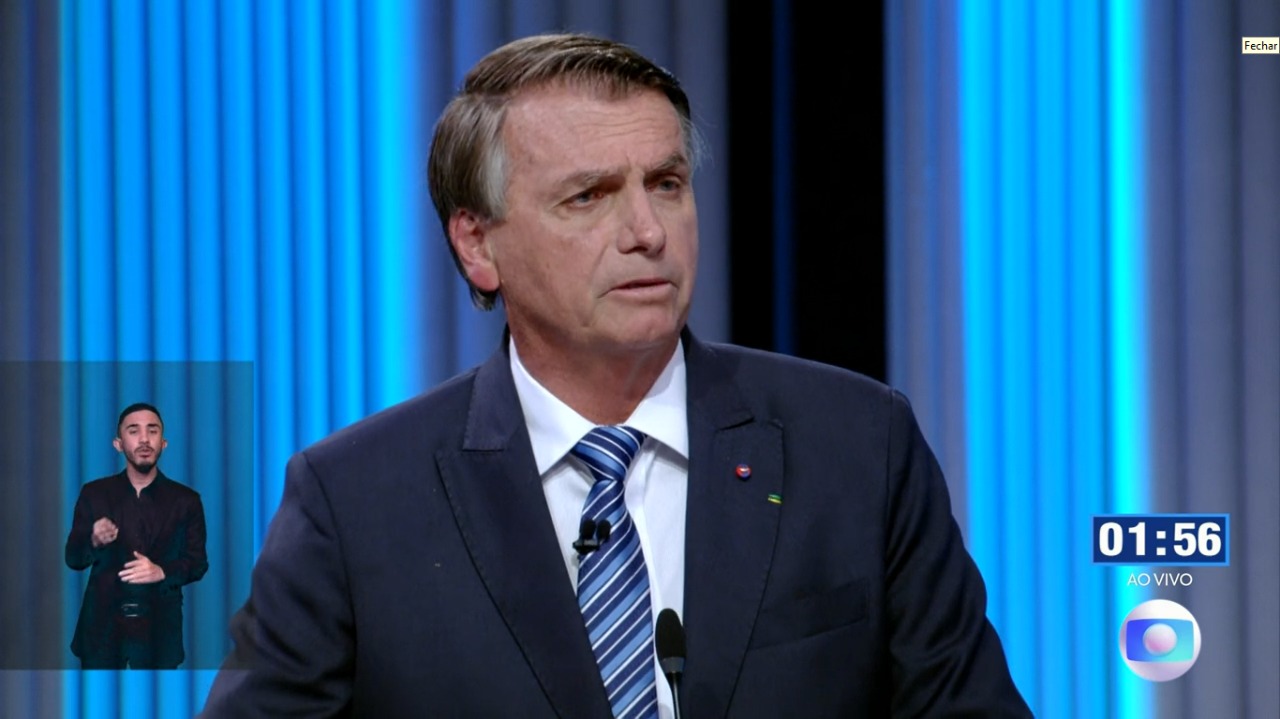 Bolsonaro em debate na Globo