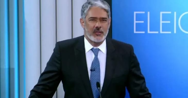 William Bonner é jornalista, publicitário e um dos nomes mais icônicos do telejornalismo nacional