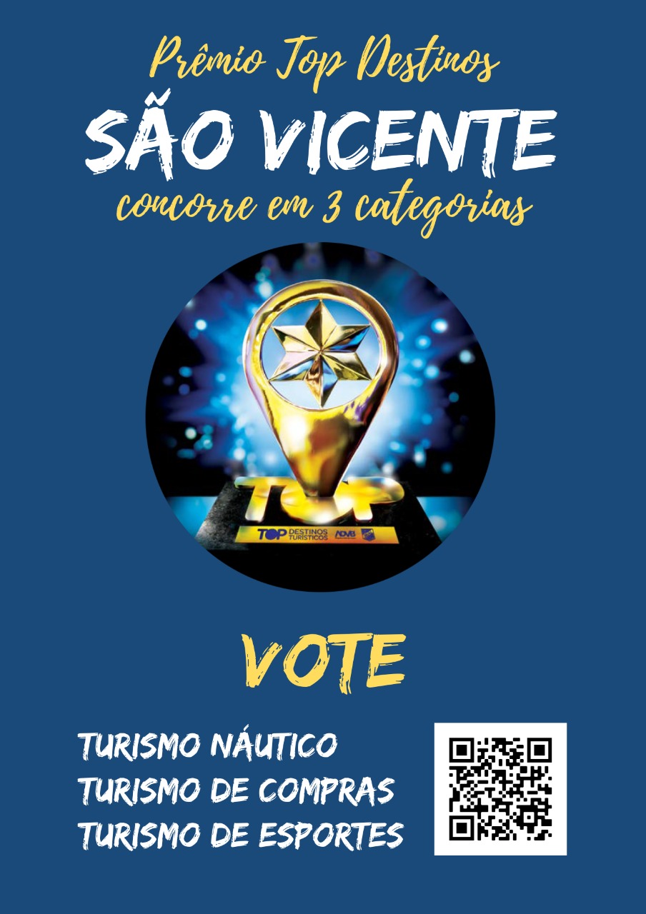 Top Destinos Turísticos está com votação aberta até 15 de novembro