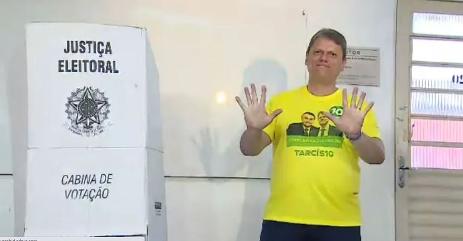 Tarcísio de Freitas, candidato do Republicanos ao Governo de SP