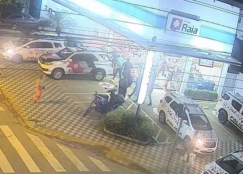 Agentes que controlam as câmeras do CCO registraram toda a ação