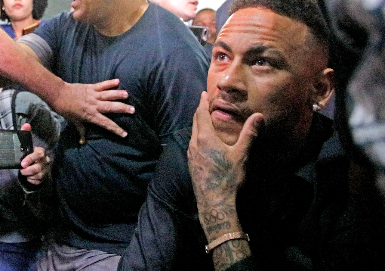 Atleta da seleção brasileira de futebol, Neymar Jr