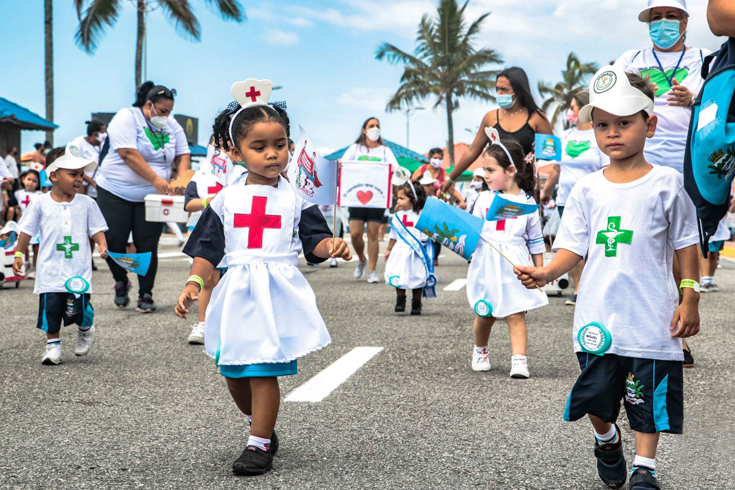 O desfile contará com alunos das redes Municipal, Estadual e Particular de Ensino, além da APAE