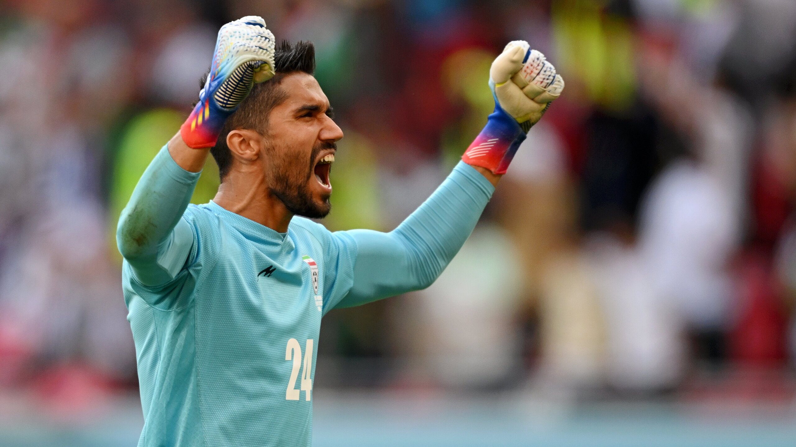 Depois de levar uma goleada de 6 a 2 para a Inglaterra na estreia, o time iraniano reagiu