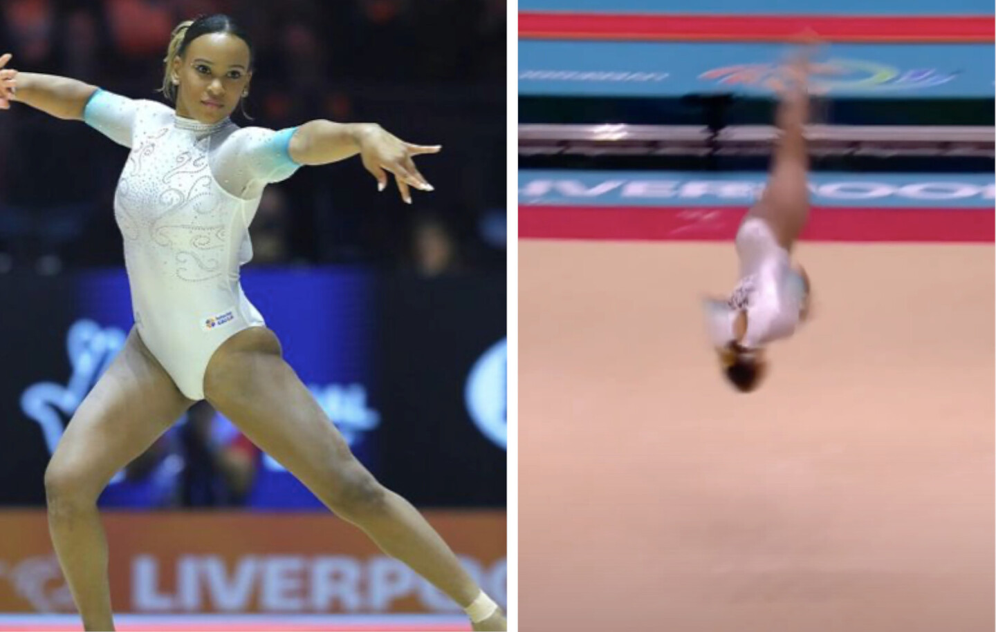 Rebeca Andrade foi consagrada em primeiro lugar na competição