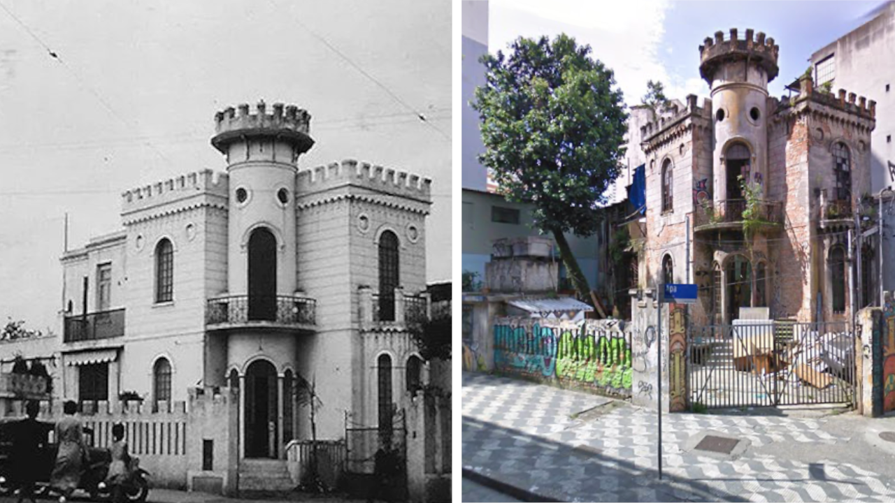 Castelinho da rua Apa, no centro de SP, coleciona históricas de local mal-assombrado