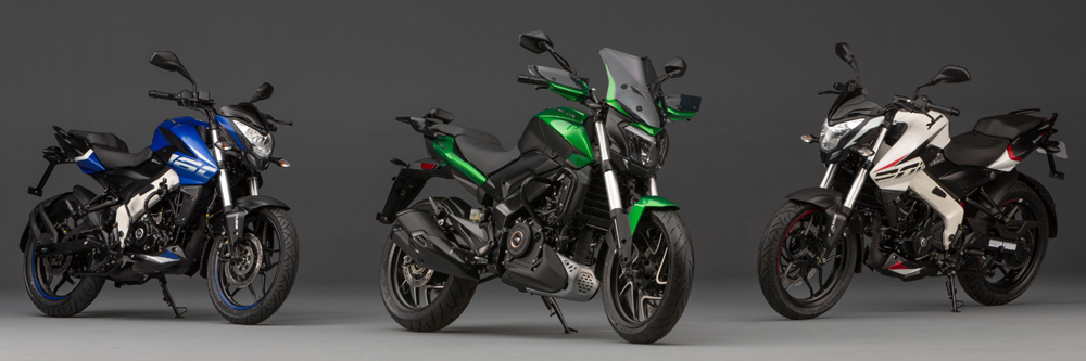 A Bajaj estreará no Brasil com os modelos Dominar 160, Dominar 200 e Dominar 400