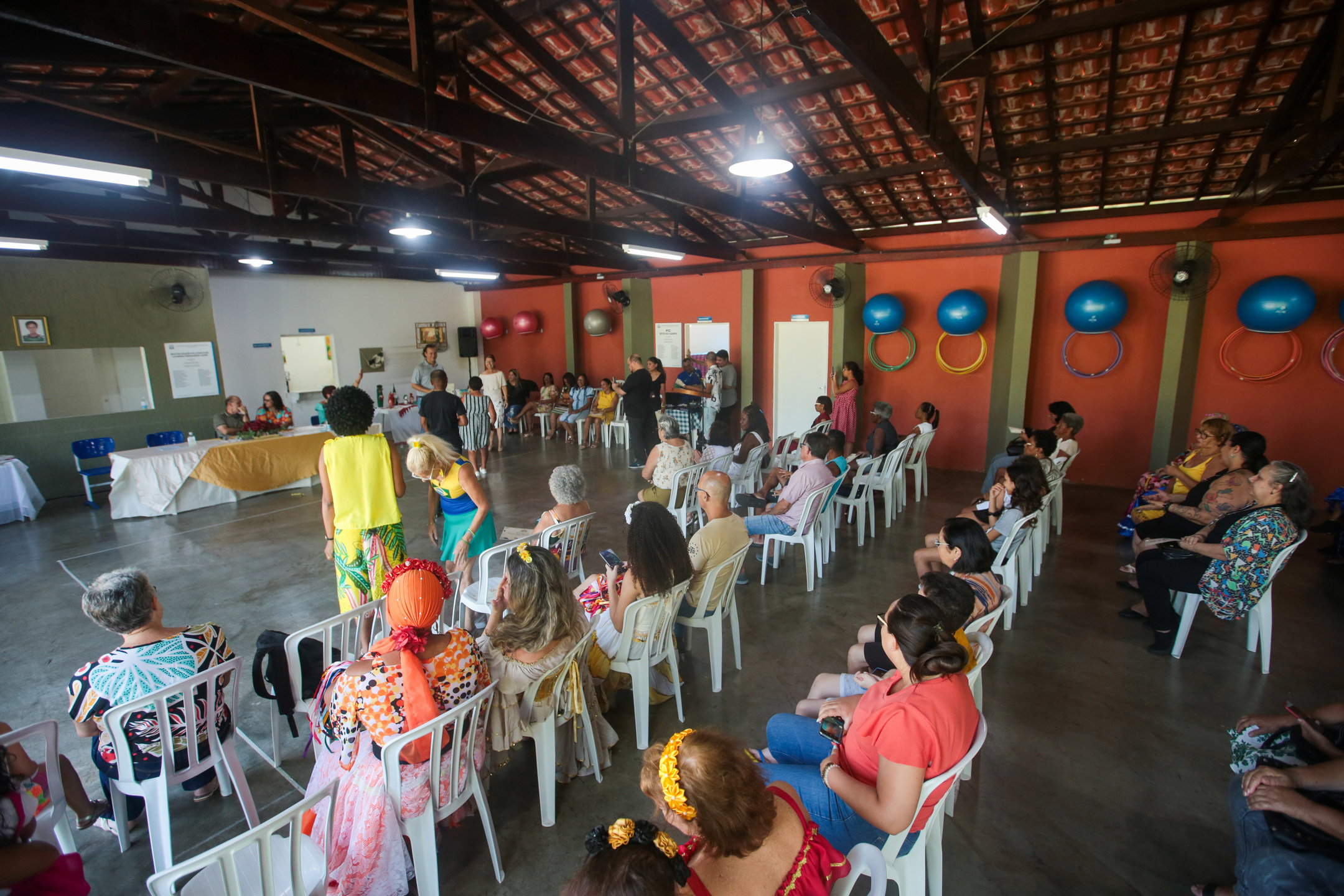 A ação foi aberta aos pais e contou também com exposições de fotos e atividades que foram realizadas ao longo do Projeto