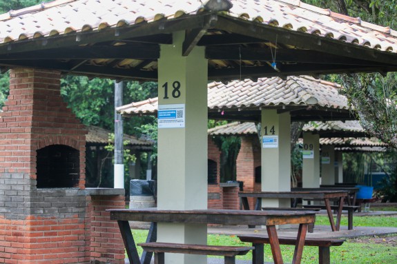 Quiosques do Portinho, na Praia Grande