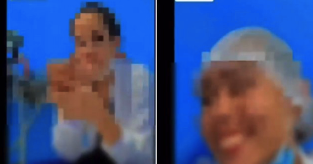 O hospital diz que não compactua com o comportamento das ex-estagiárias