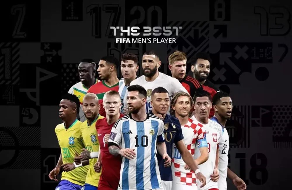 A FIFA, maior entidade do futebol mundial, anunciou os candidatos ao prêmio The Best 2023, de melhor jogador do mundo