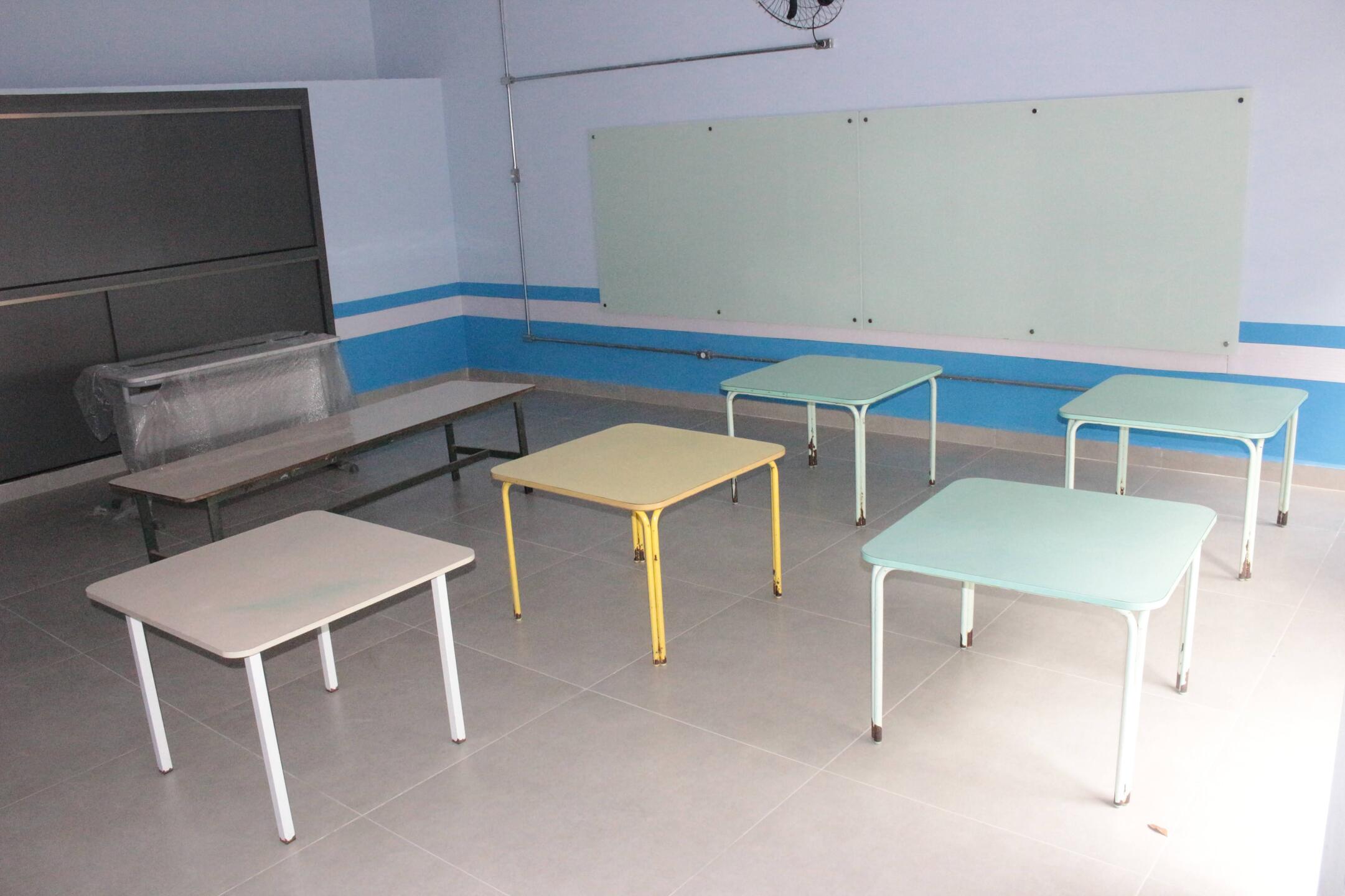 Reforma em escola municipal de Santos