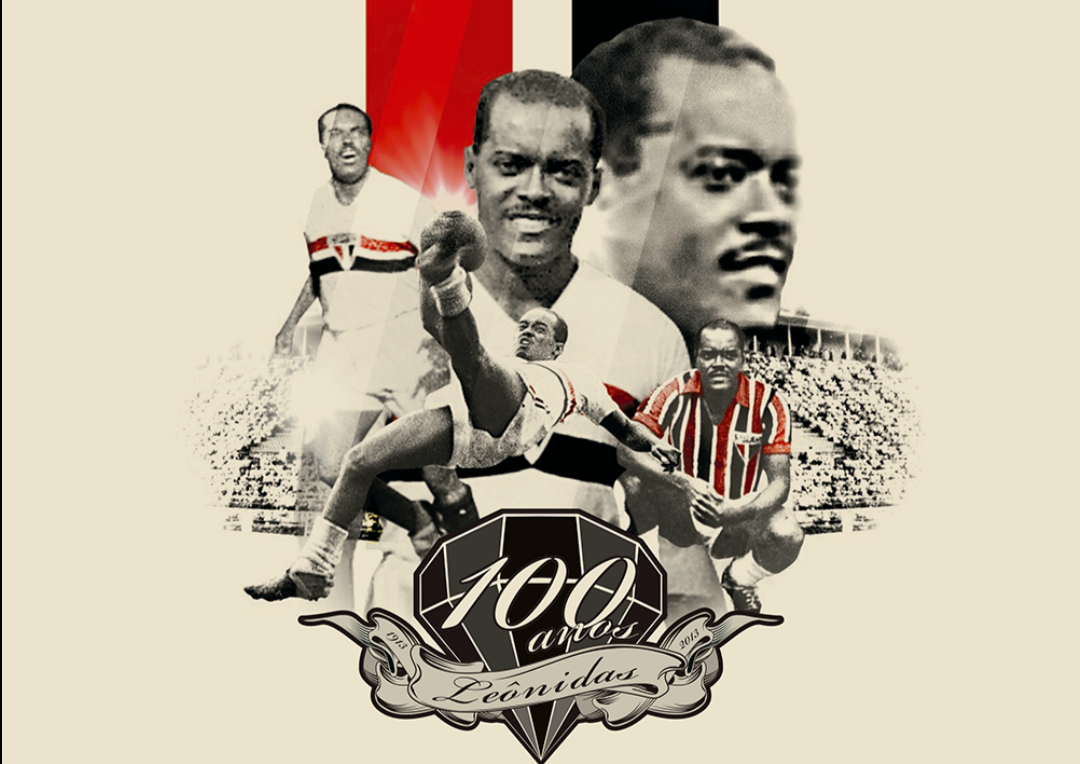 Arte feita em 2013, em homenagem aos 100 do Diamante Negro