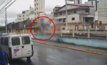 Em nota, a MRS, empresa de logística responsável pelo trem, disse lamentar o fato