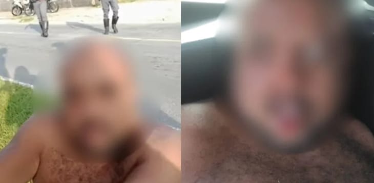 Homem foi preso após arrastar criança de 12 anos pela orla de Praia Grande