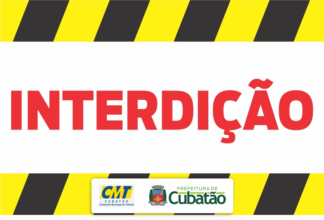 O bloqueio parcial ocorre nesta quarta (28) e quinta (29) das 8h às 17h