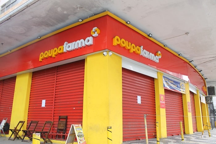 Unidades da Poupafarma fecharam as portas no dia 6 de fevereiro