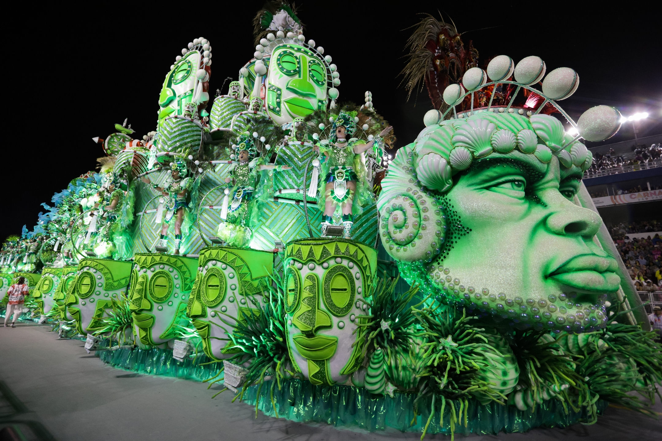 Mocidade Alegre é uma das agremiações mais vencedoras do Carnaval de SP