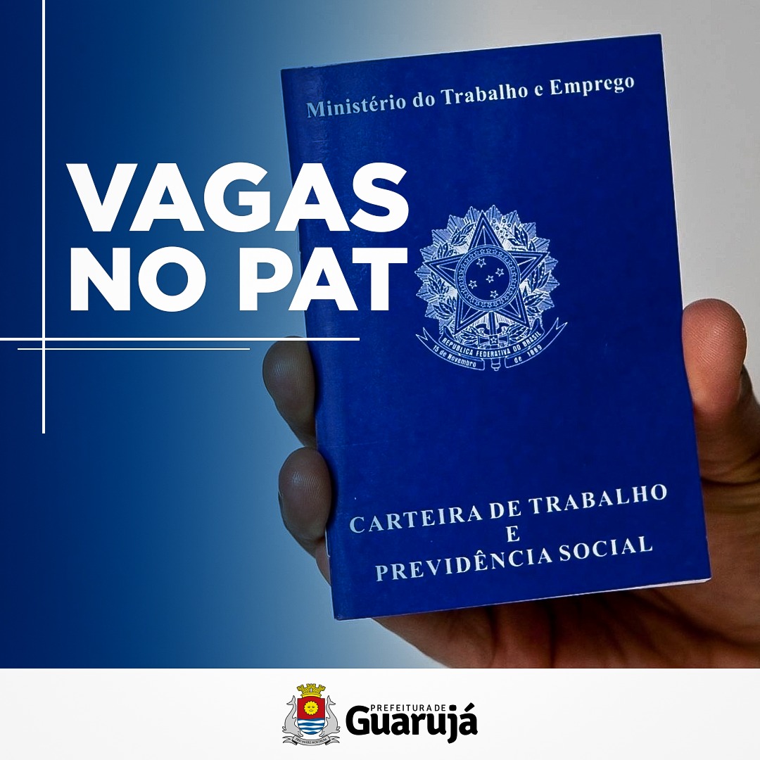 O interessados devem levar sua Carteira de Trabalho, documento oficial com foto e PIS