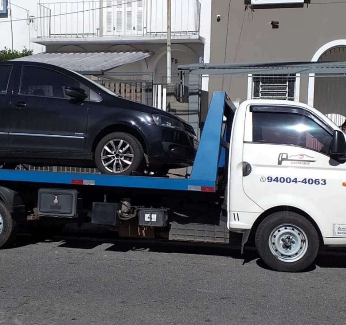 Guincho na cidade de São Paulo