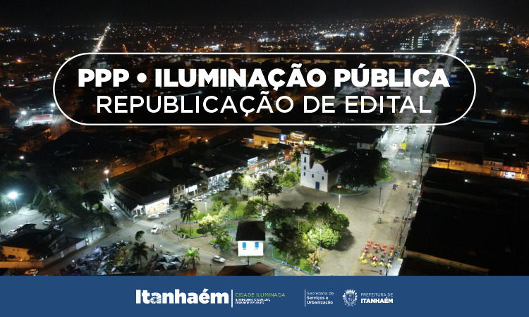 Iniciativa visa à modernização da rede municipal de iluminação pública