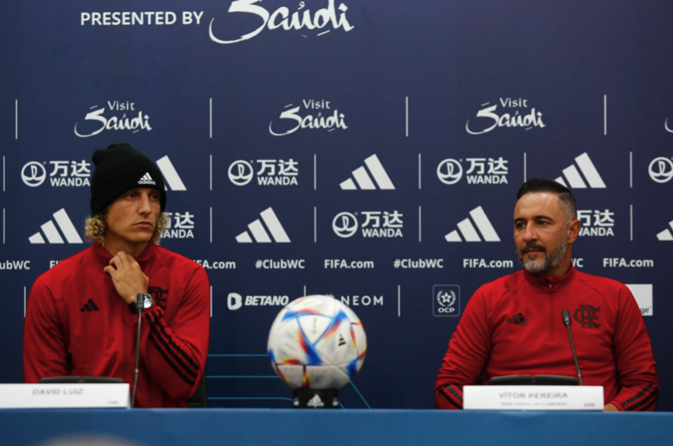 David Luiz e Vitor Pereira concederam coletiva antes da estreia do Mengão no Mundial de Clubes