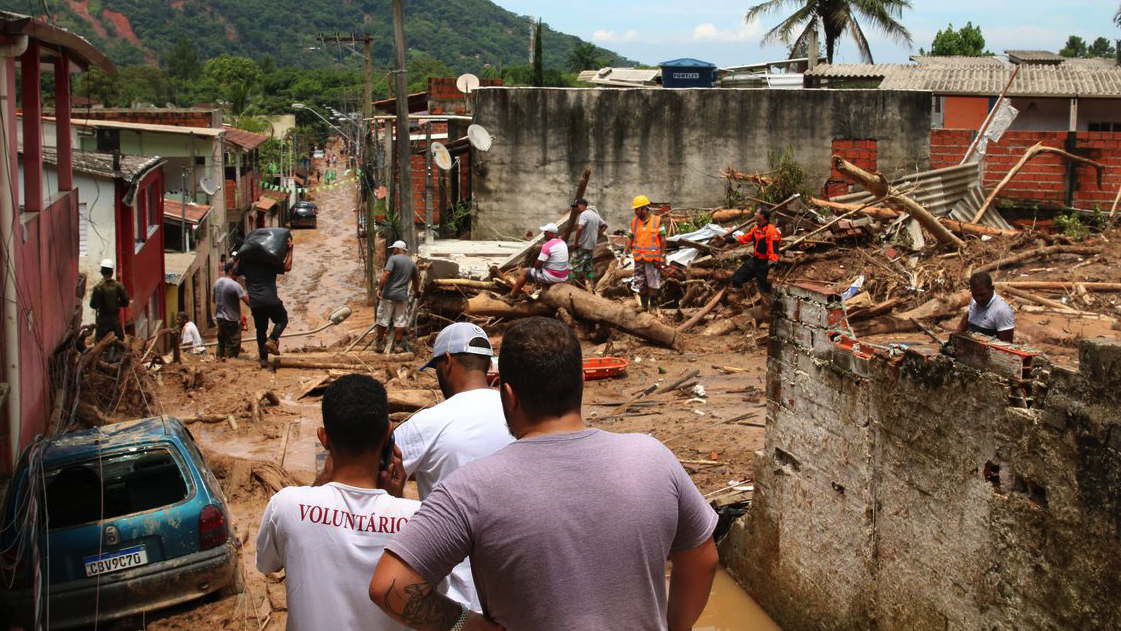 Não há expectativa, por enquanto, da retomada dos trabalhos de resgate em razão das chuvas