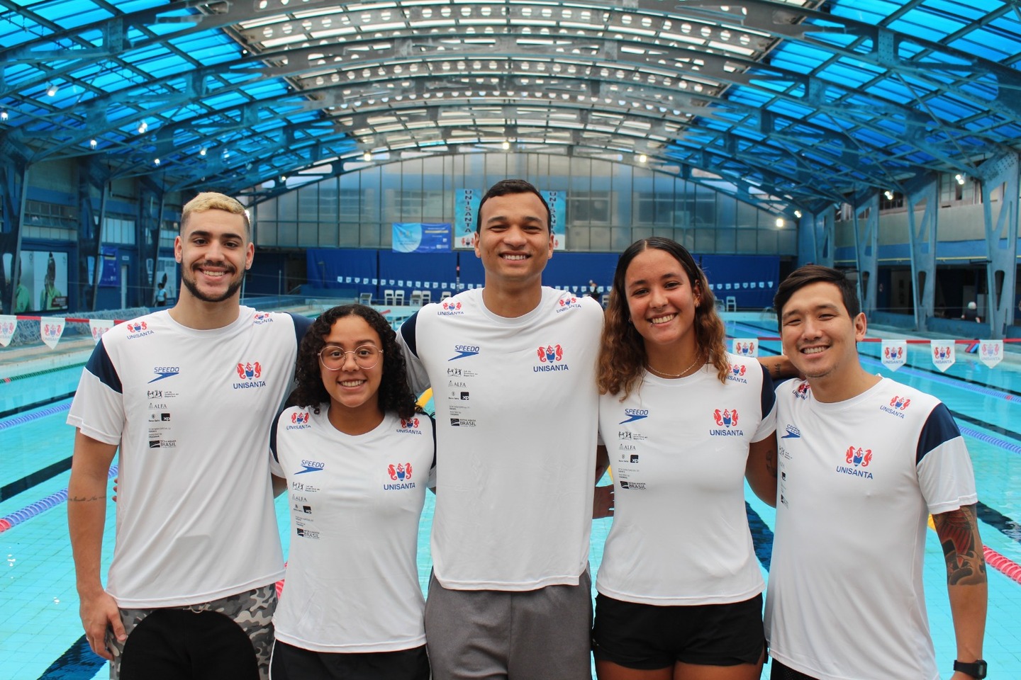 A equipe será apresentada na próxima quinta-feira (2), a partir das 11 horas, com a presença da nadadora de águas abertas da Unisanta Ana Marcela Cunha