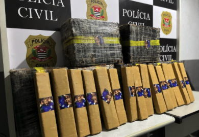 O suspeito foi preso em flagrante e conduzido ao sistema penitenciário