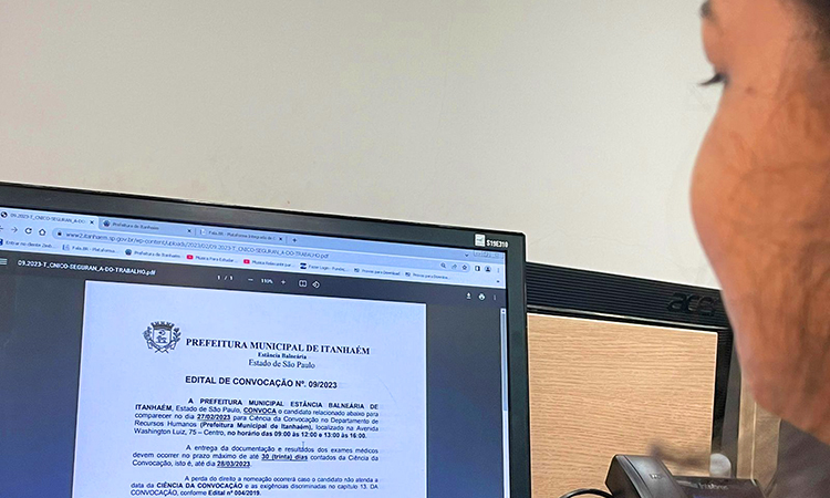 A entrega da documentação e dos exames médicos deve ocorrer no prazo máximo de 30 dias, contados a partir da ciência da convocação