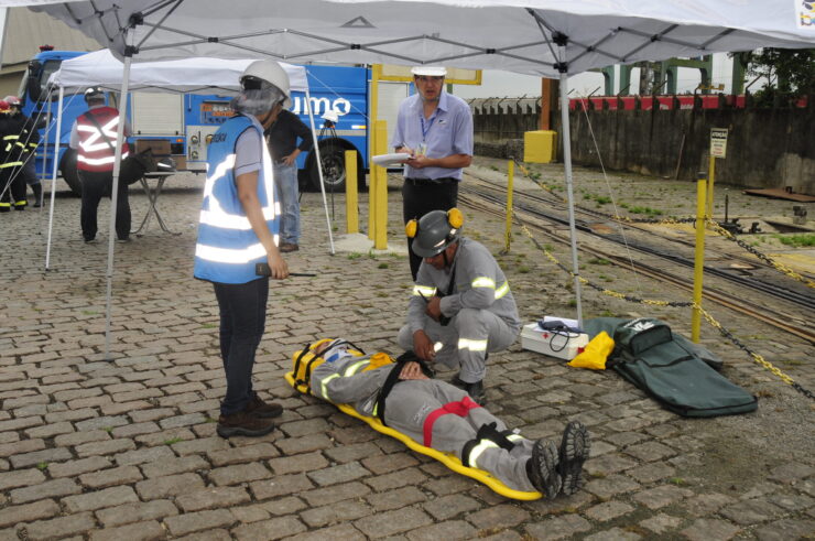 O Plano de Ajuda Mútua do Porto de Santos, coordenado pela SPA, promove nesta quinta (30), às 10h, um exercício simulado de atendimento a acidente