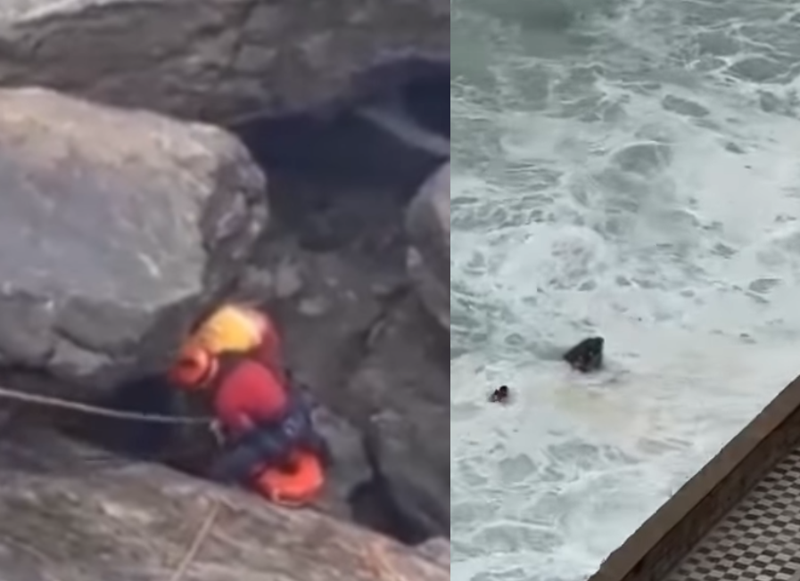 Acidente aconteceu na tarde desta segunda, na Praia de Pitangueiras