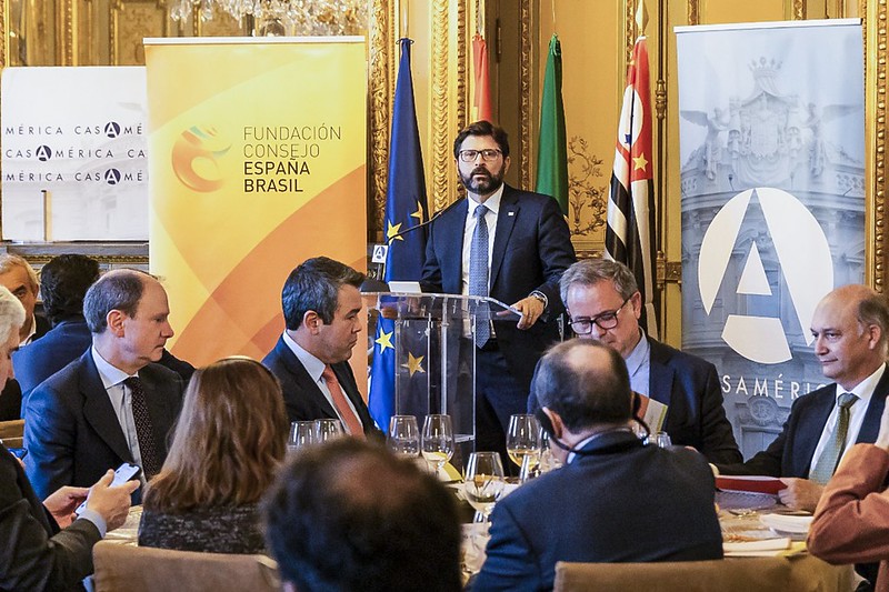 Encontro de secretário do Governo de SP com empresários em Madri, na Espanha