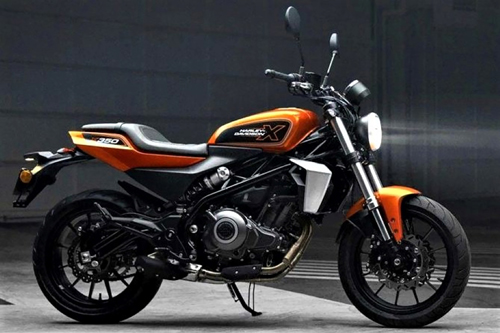 A X350 tem estilo totalmente diferente em comparação às tradicionais Harley e é equipada com motor de 353 cc com 36,7 cavalos de potência