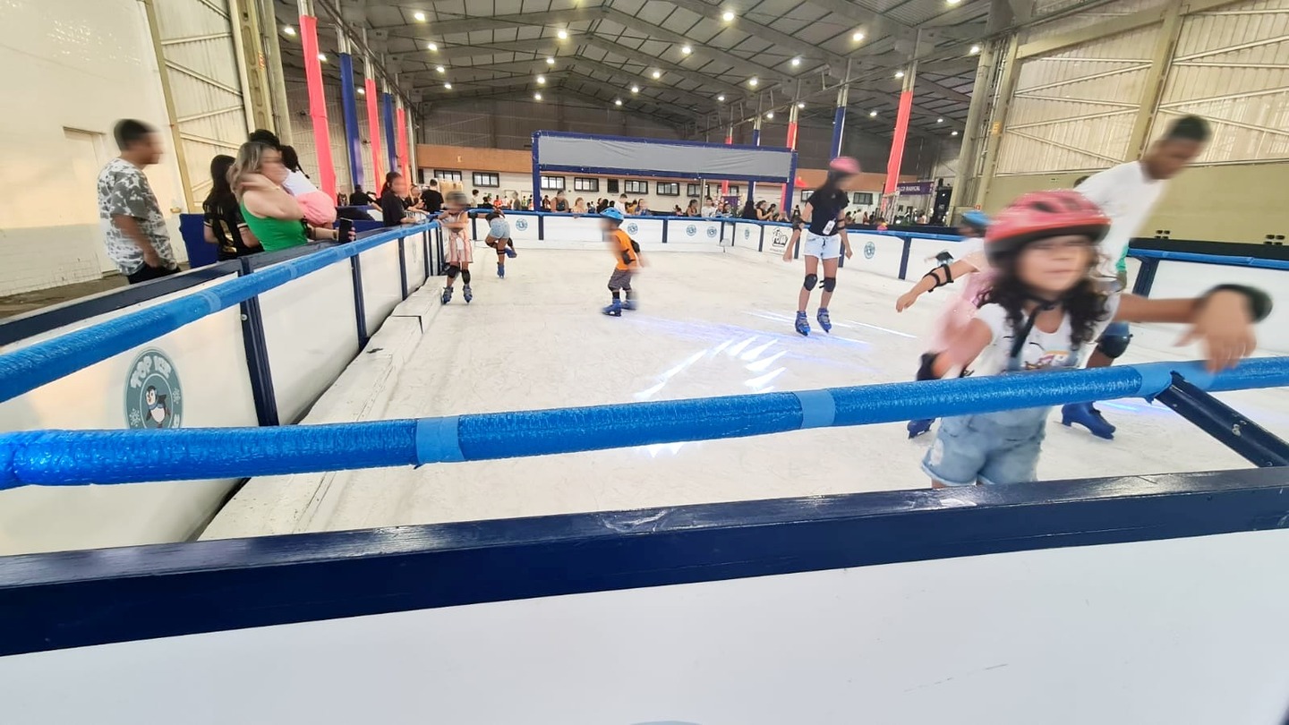 Ringue de patinação no gelo receberá amadores e profissionais a partir do dia 11