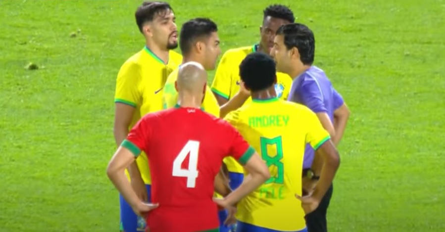 Brasil perdeu para Marrocos