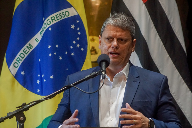 Tarcísio de Freitas, governador do estado de São Paulo