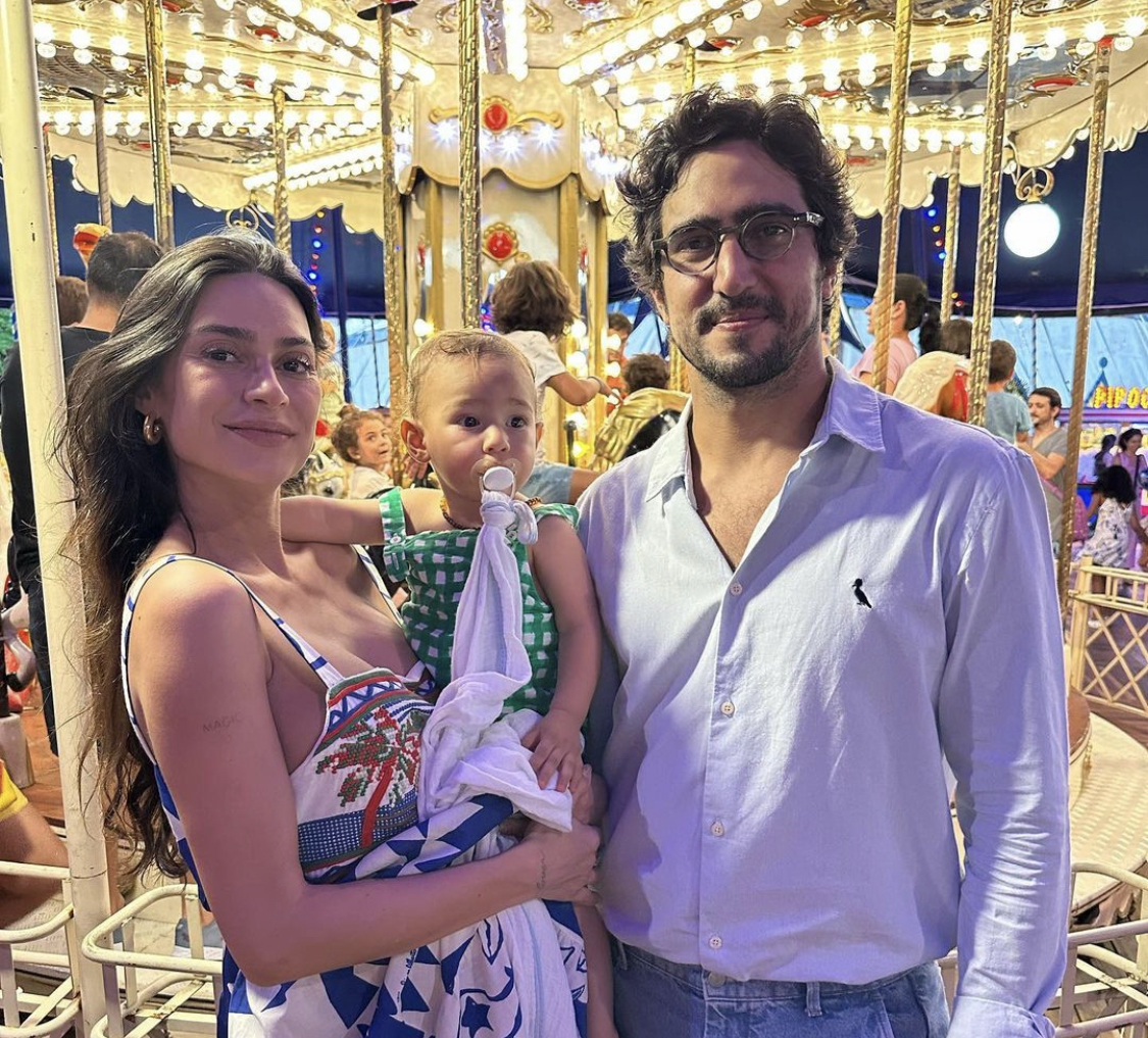 Thaila e Renato já são pais do pequeno Francisco, de 1 ano