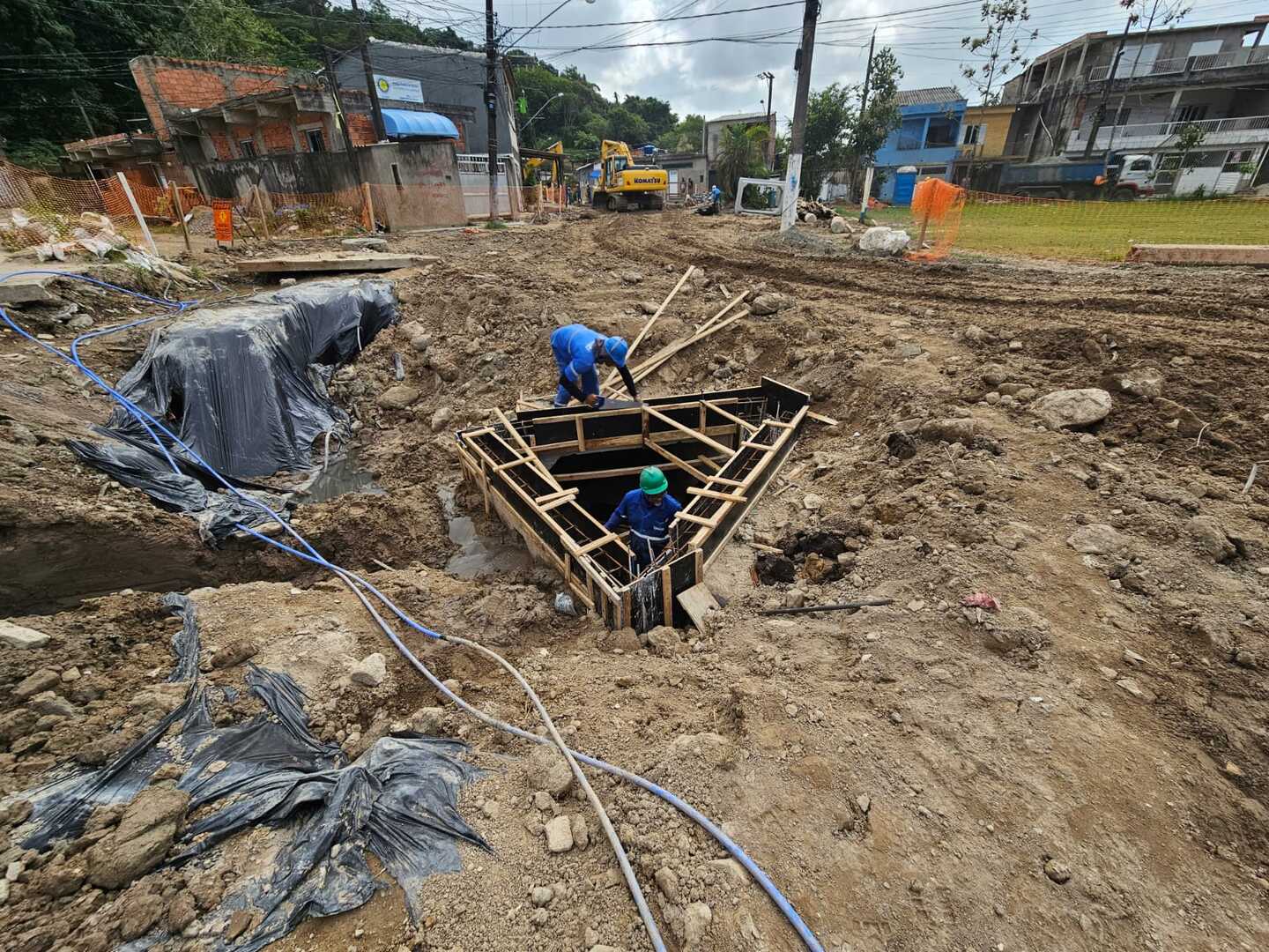 O local foi um dos mais afetados por deslizamentos na tempestade de março de 2020