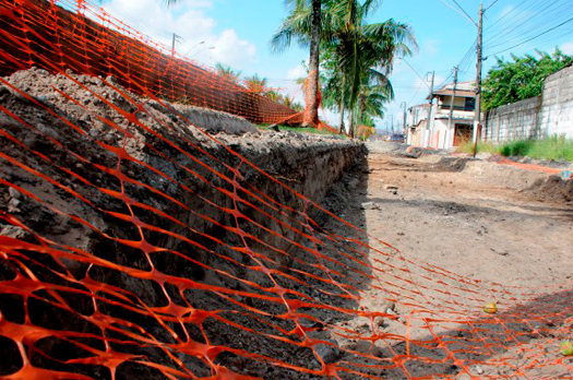 Serão 320 metros de sistema beneficiado com as obras, que tem previsão de término de 9 meses