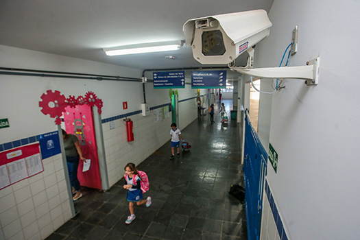 Praia Grande adotou medidas para reforçar a segurança nas 156 unidades de ensino da Cidade